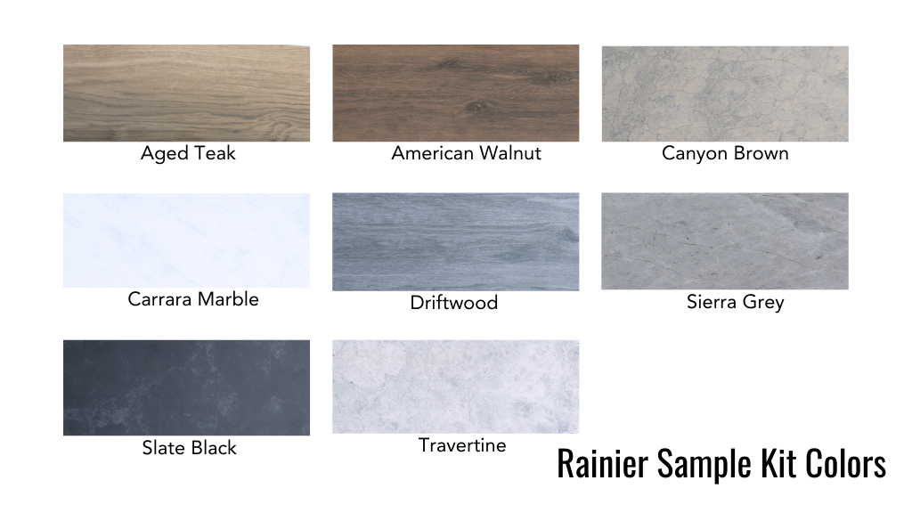 Rainier Collection Sample Kit